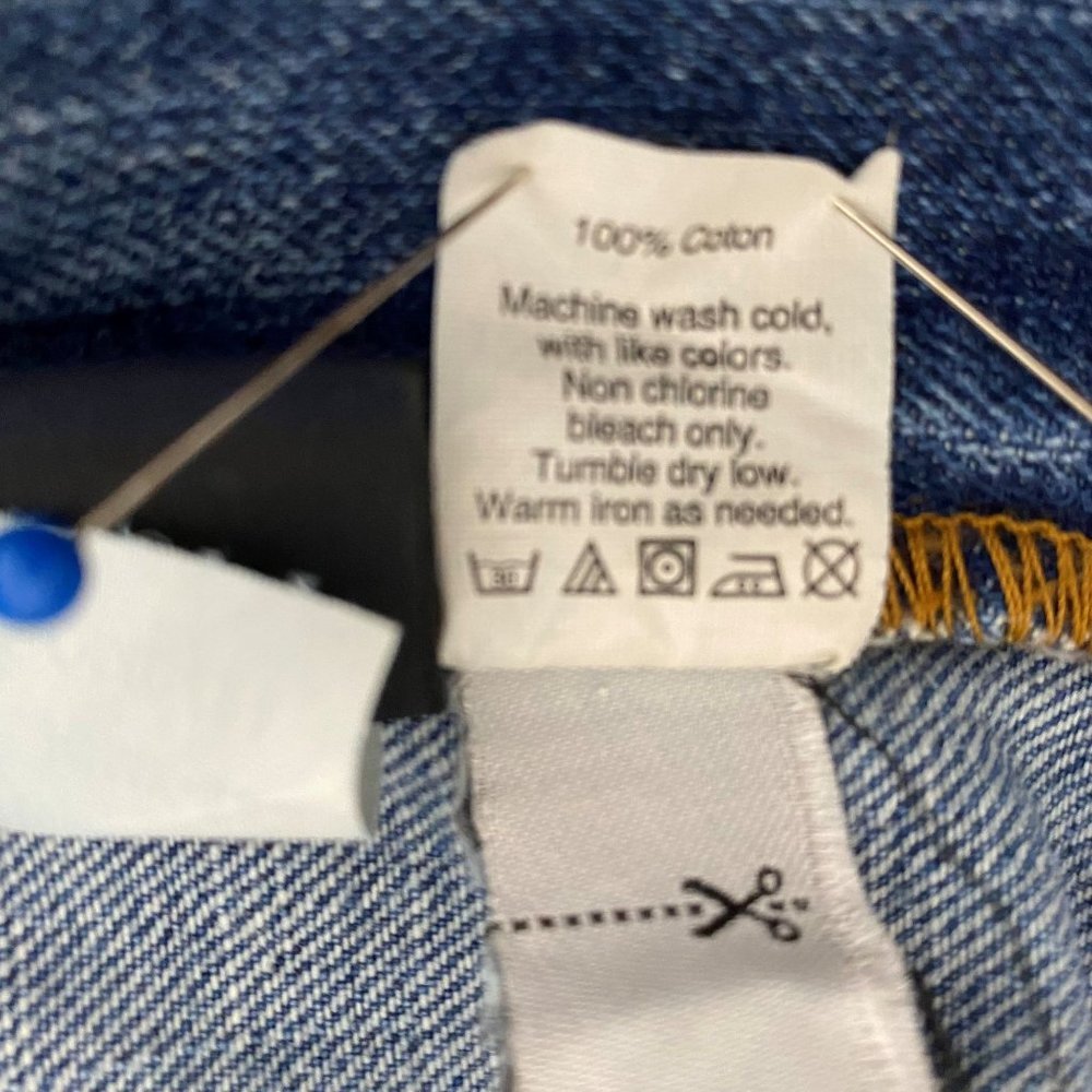 J. Crew Jeans 26 Regular Vintage Straight Slim Fit Cotton Medium Wash Distressed - Picture 12 of 12